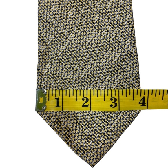 Set of 3 Tommy Hilfiger Mens Silk Printed Executive Ties Wardrobe Professional - Picture 6 of 16